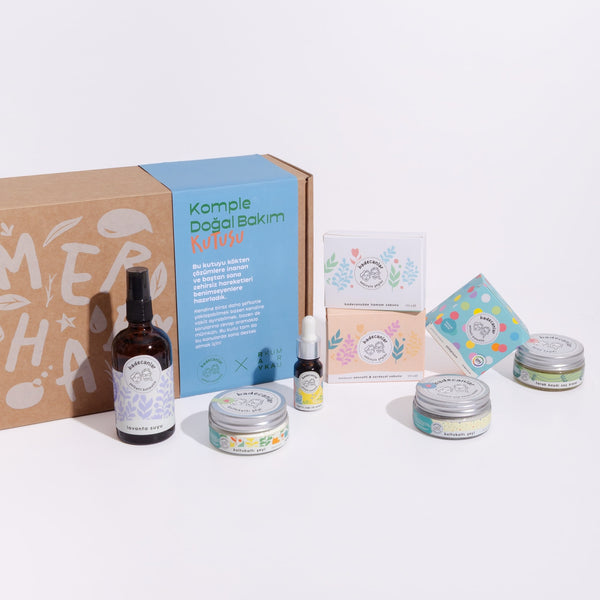 komple doğal bakım kutusu (Rayka Kumru x Badecanlar)